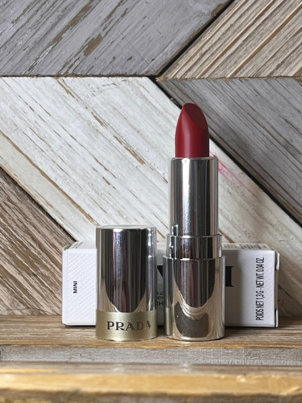Prada Red Mini Lipstick — Fuoco